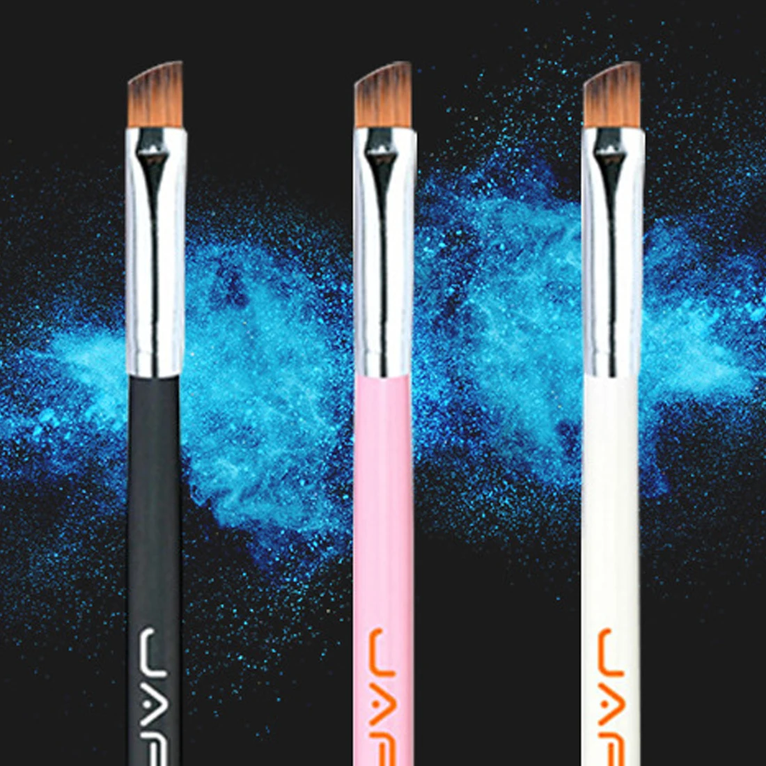 Хит продаж угловую кисть для бровей начинающих косметические инструменты макияжа Нейлон макияж скос глаз