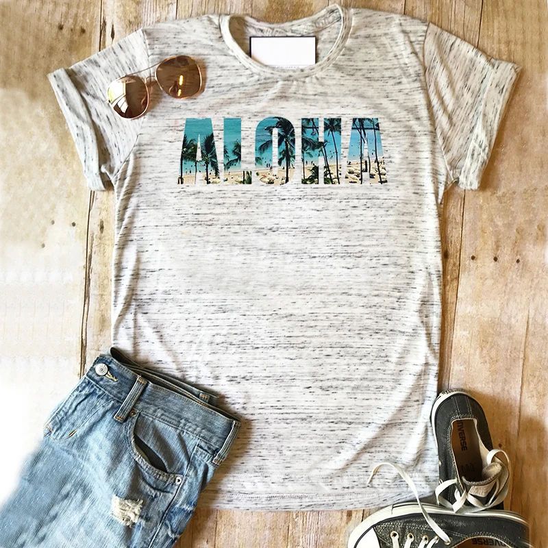 

aloha tshirt plus size women aesthetic tops thanksgiving pink japanese vintage 2020 print casual tee harajuku korean clothes