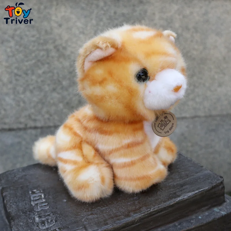 1pc Kawaii Cat Kitty Cats Plush Toy Triver Stuffed Animal Doll Baby Kids Children Boy Girl Toys Birthday Gift Home Decor Crafts | Игрушки и