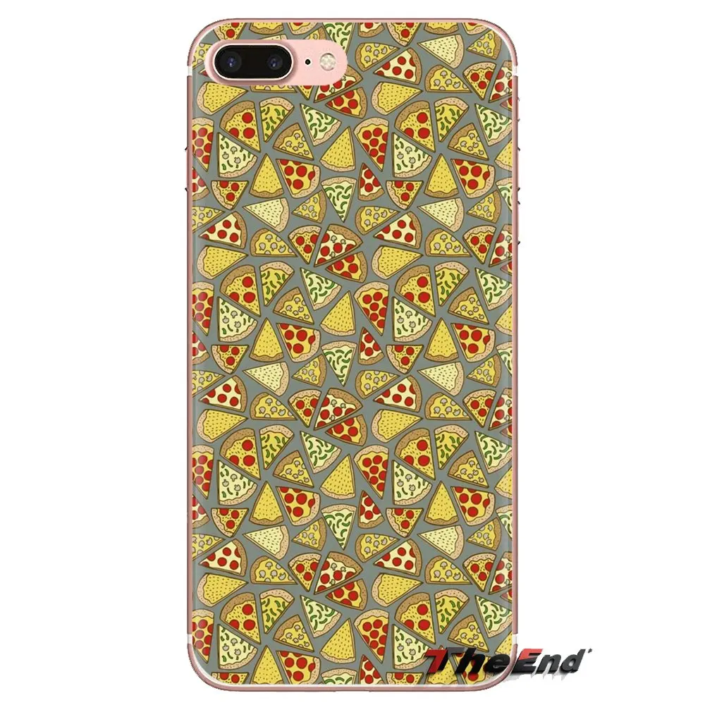 food and pizza For iPod Touch Apple iPhone 4 4S 5 5S SE 5C 6 6S 7 8 X XR XS Plus MAX Soft Transparent Shell Covers |