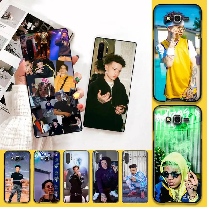 

YJZFDYRM Lil Mosey Rapper Soft Phone Case Cover For Samsung Note 7 8 9 10 Lite Plus Galaxy J7 J8 J6 Plus 2018 Prime