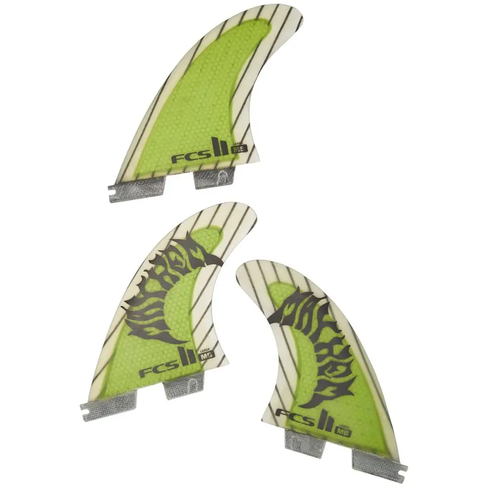MB PC Carbon Tri Quad Fin Set (5 fin) -большой | Спорт и развлечения