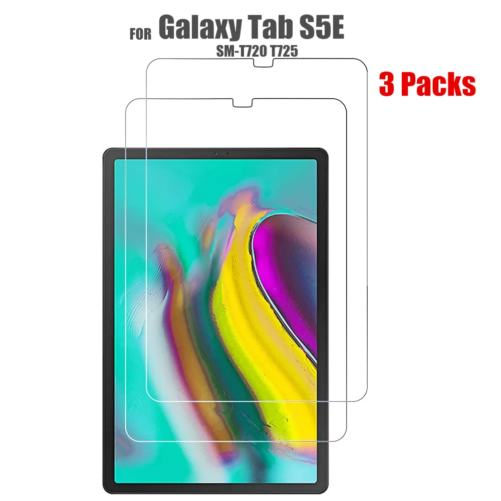 3 предмета в комплекте стекло протектор для экрана на Samsung Galaxy Tab S5e с уровнем