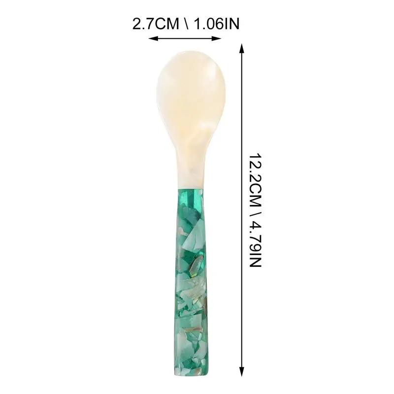 

1Pc Home Caviar Spoon Dessert Spoon Creative Shell Spoon Practical Tableware