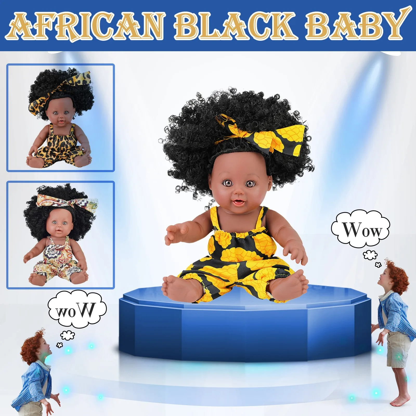 30 см Американский реборн черный Baby Doll для игры в ванне полностью силиконовые