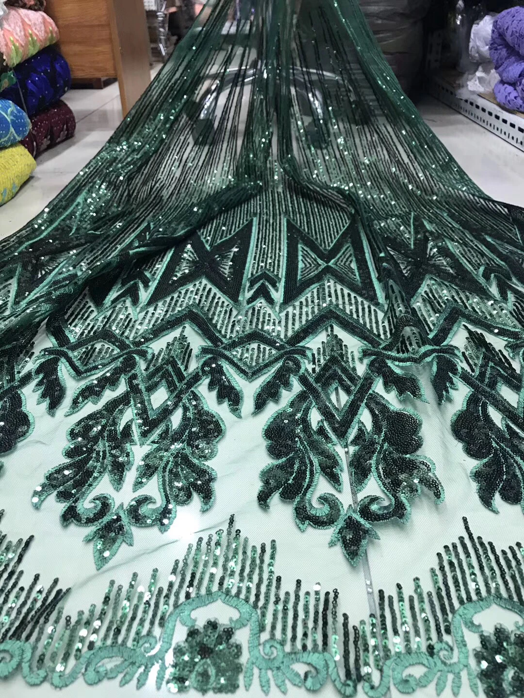 

New Arrival 3D Applique Milk Silk Lace French African Tulle Lace Fabric High Quality Nigerian Lace Fabric For Wedding Dress