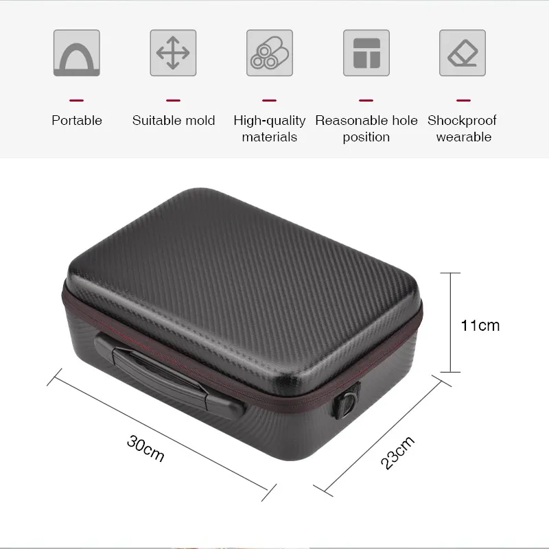 Портативная сумка для DJI Mavic Air 2 водонепроницаемый жесткий чехол хранения