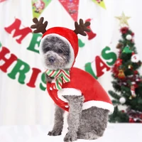dog coat christmas dog clothes small dogs santa costume puppy pet cat xmas accessories pets hoodie for chihuahua clothing jacket