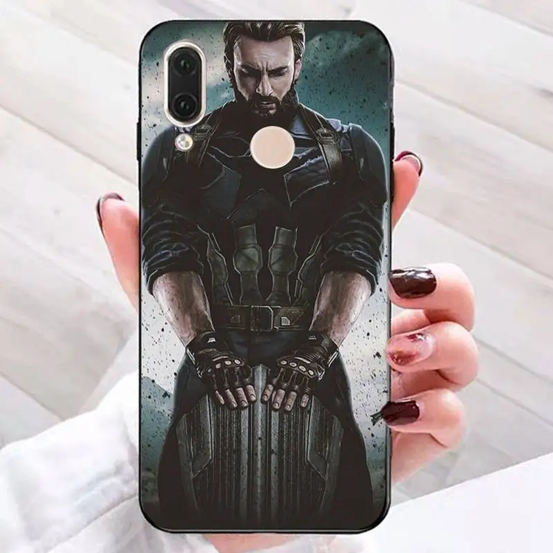 

Phone Case For Redmi 7 8 9 A K20 30 Pro Note 8 8t 9 Pro 9s Soft Steve Rogers Captain Cover America