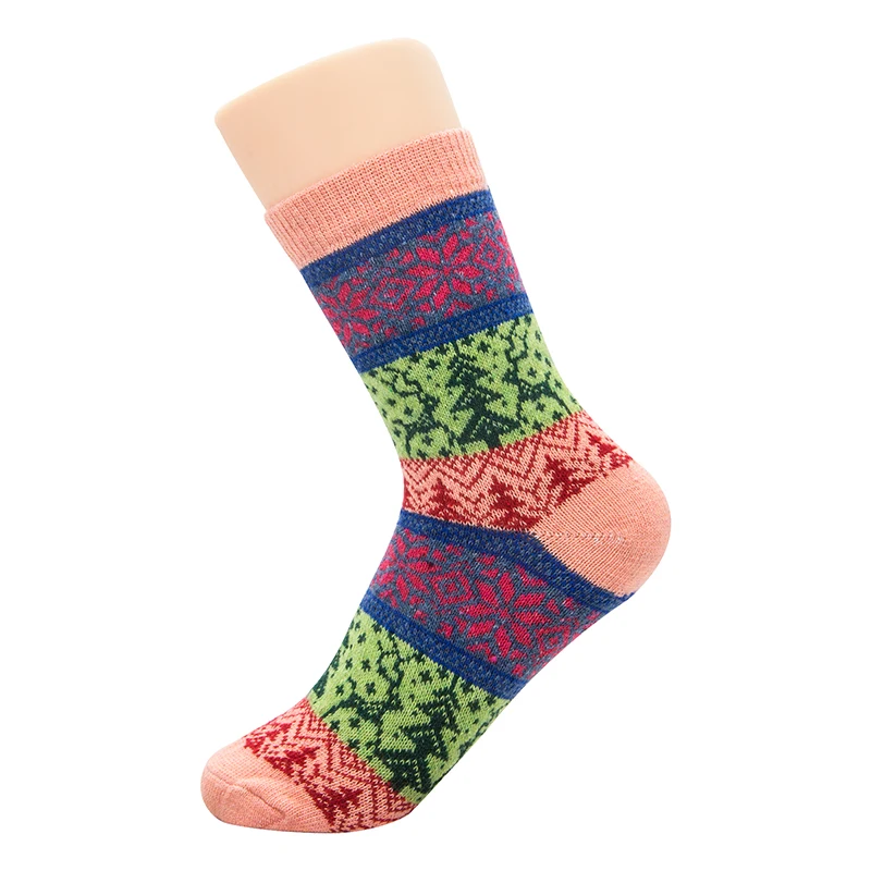 2019 Christmas Style Fashion Socks Short Female Funny Cotton Socks Women Winter Fall Men Unisex Wool Short Lady Socks Male Sox
