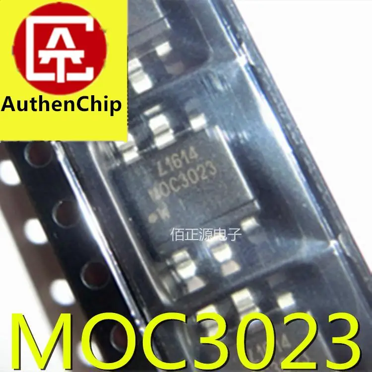 

10pcs 100% orginal new in stock MOC3023 MOC3023S SOP-6 SMD Optocoupler IC chip straight shot