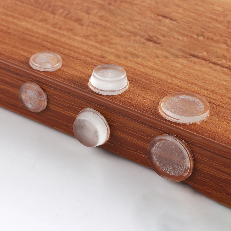 

Door stop self-adhesive silicone cushion cabinet bumper rubber shock-absorbing cushion cushion furniture hardware