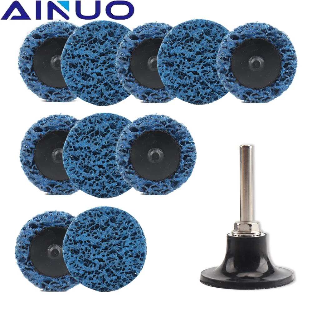 Полосовой диск 1 &quot2" 3 "Быстросменный абразивный Roloc Easy Strip & Clean шлифовальные