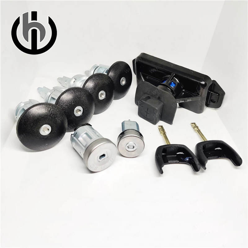 7 шт./компл. для Ford TRANSIT MK7 полный замок 2006-2011 дверной капот зажигания 6C1AV22050XB 4874508