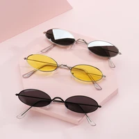 retro small frame oval sunglasses men and women fashion design sun glasses summer eyeglasses