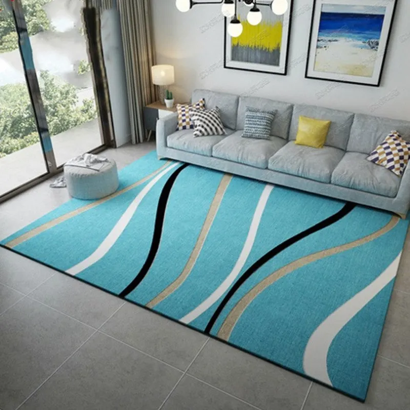 Современный простой 3D геометрический Коврик скандинавский большой размер ковер