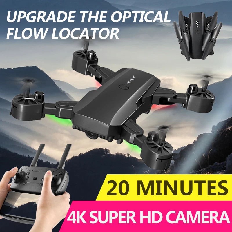 

2020 New S108 Drone Dual Camera HD Rc Folding Drone 20mins Flying RC Quadcopter Altitude Hold Mode RC Helicopter Aircraft Toys