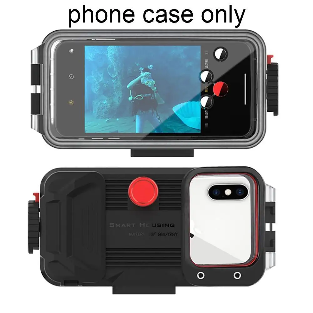 

Bluetooth Mobile Phone Waterproof Case For Iphone 12promax For Huawei Mate 40 Pro Underwater Diving Case For Xiaomi 9 Univer