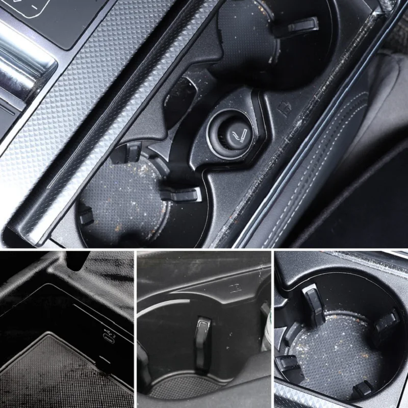 2 шт. автомобильные нескользящие накладки на чашки с водой для автомобилей Mercedes AMG