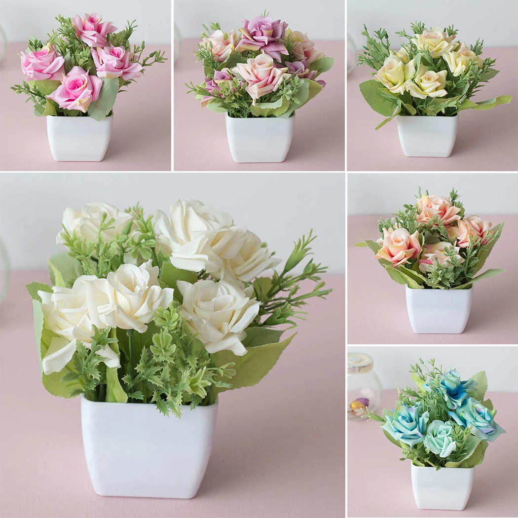 

Dining Artificial flower Table Bonsai Decoration Ornament Gift Living Room