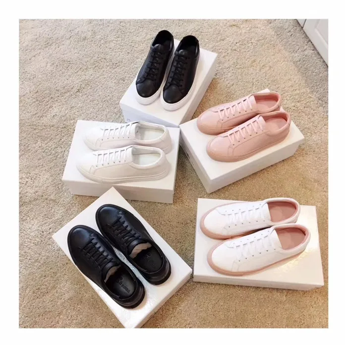 High Version Common Men Sneakers Off White Shoes Women's Genuine Leather Women Shoe Couple Style Flat | Обувь