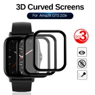 3D полная Защита экрана для Xiaomi Mi Huami Amazfit GTS 2 2e GTS2 Mini GTS2e Band 5 Smartwatch защитная пленка не стекло