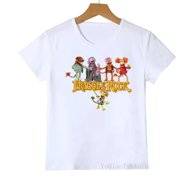 Camiseta con estampado de dibujos animados para ni&ntilde;os y ni&ntilde;as, ropa Harajuku Kawaii, camisetas de moda de verano-0