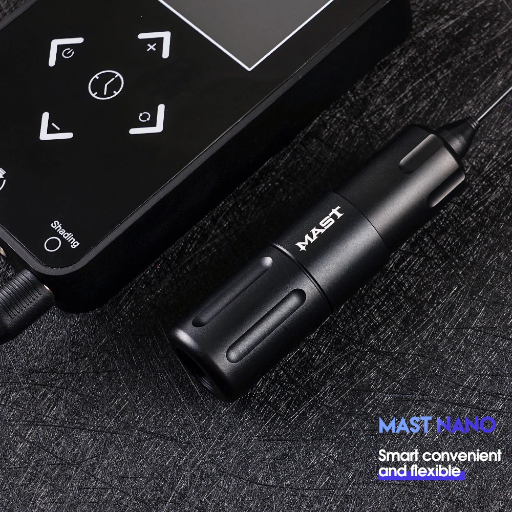 Высокоскоростная вращающаяся тату машинка Mast Nano иглы для перманентного макияжа
