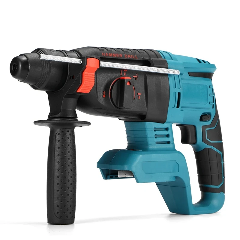 

Brushless Electric Hammer Tool Cordless Rotary Hammer Impact Drill Power Tools Rechargeable For Makita 18V Battery