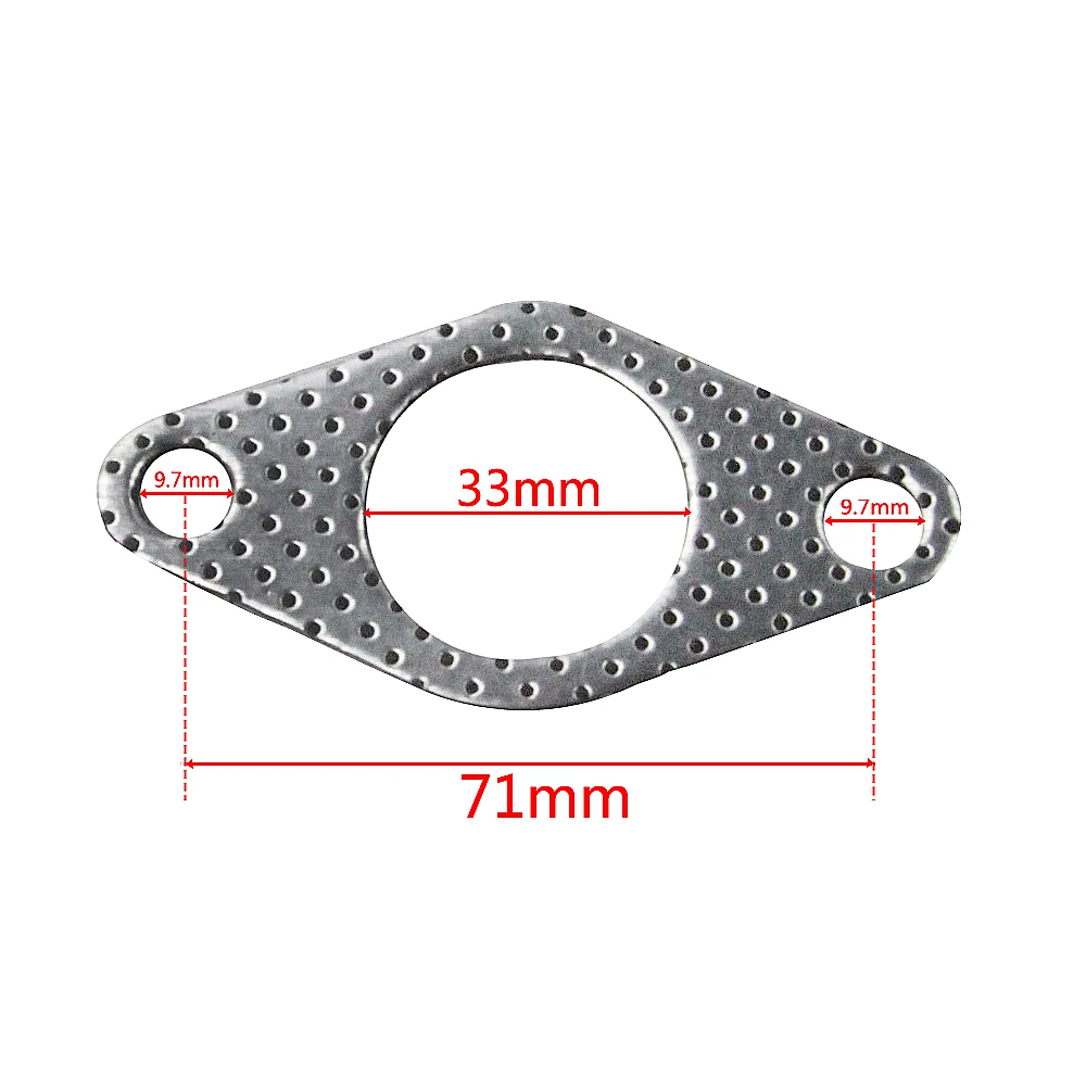 

GRAPHITE ALUMINUM WASTEGATE DUMP PIPE TUBE FLANGE GASKET 35MM/38MM TURBOCHARGER WX4954