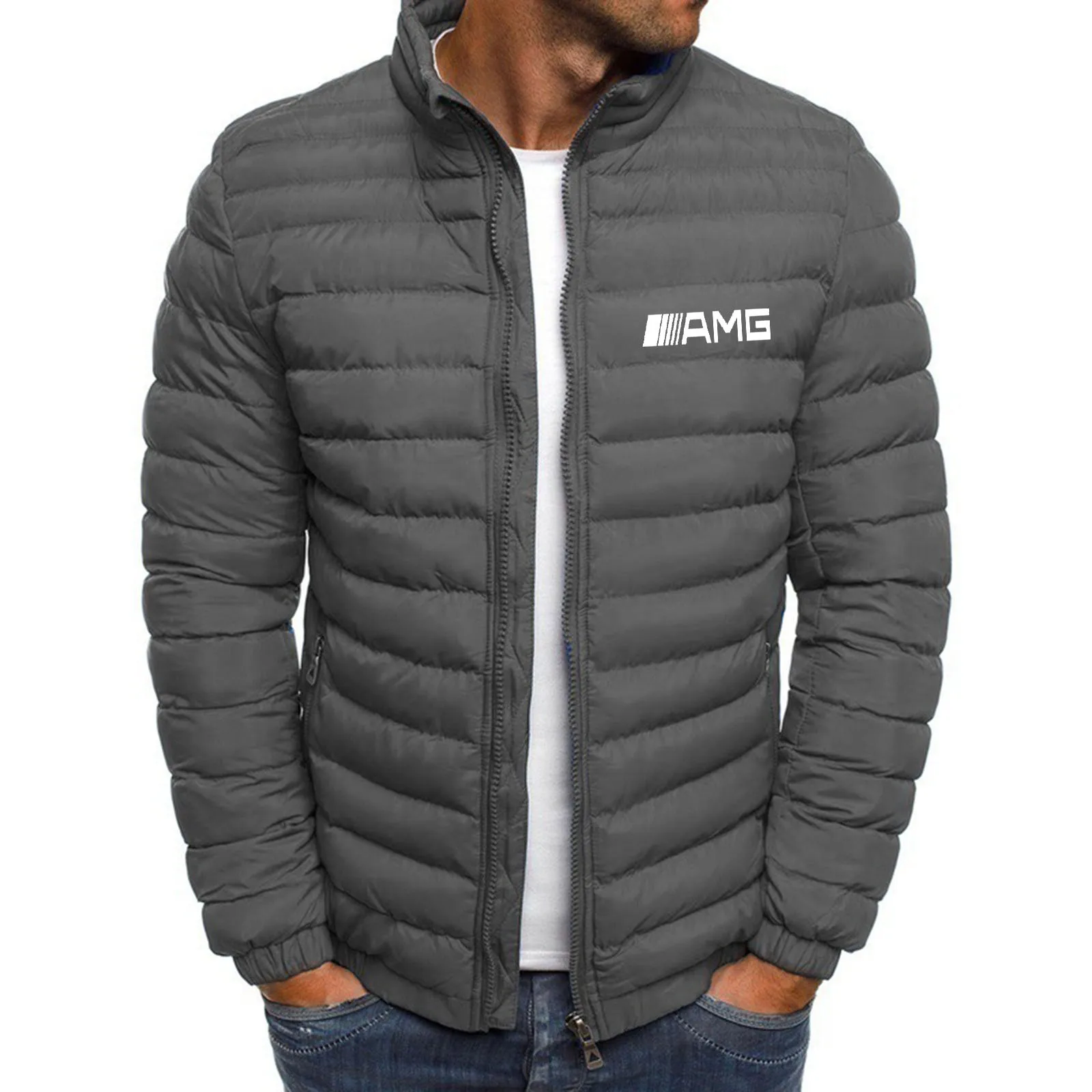 

2022 new men's winter casual thick warm jacket men's autumn new jacket baseball uniform casual parker large size jacket