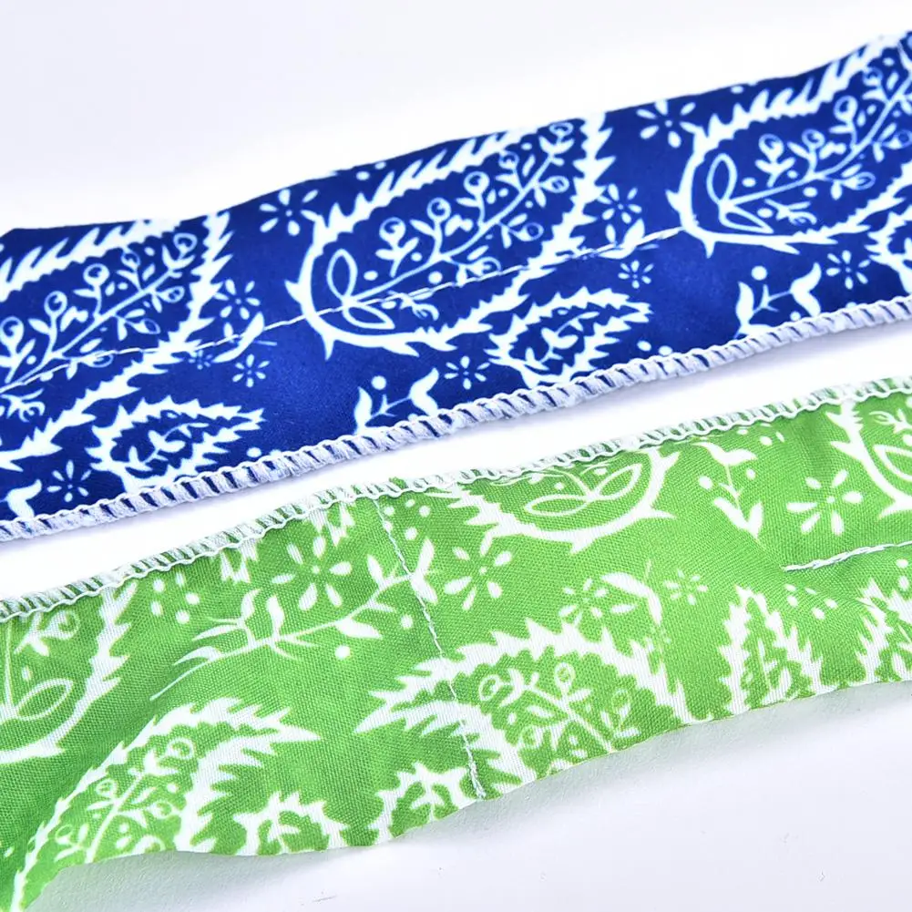 

Neck Cooler Scarf Cooling Wrap Tie Headband Reusable Multifunction Non-toxic Silk Scarf For Summer Indoor Outdoor Activities