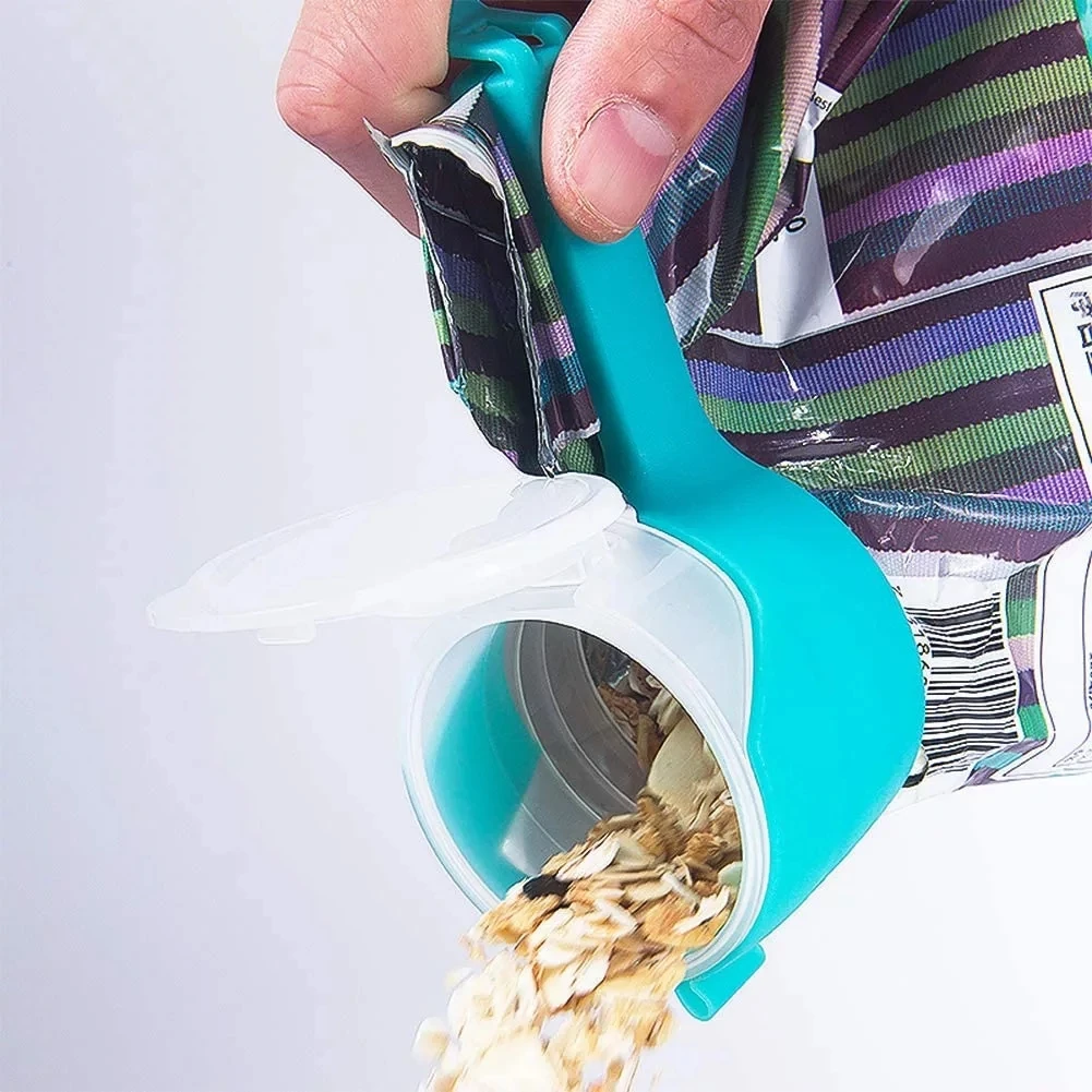 

4 colour Seal Pour Food Storage Bag Clip Snack Sealing Clip Keeping Fresh Sealer Clamp Plastic Helper Food Saver Travel Tools