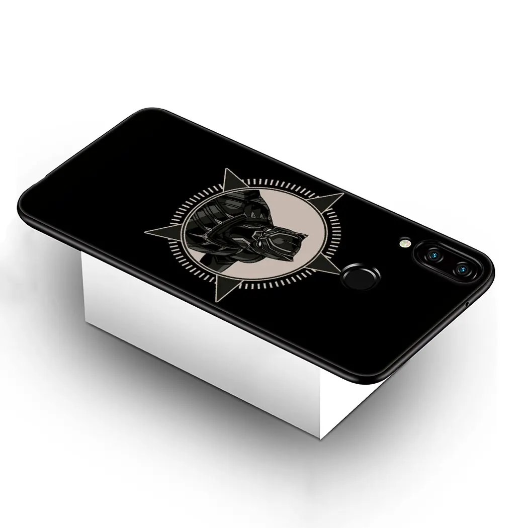Marvel Black panther Soft Silicone Case for Huawei Mate 30 Pro Lite Y9 Prime P9 P8 Cover |