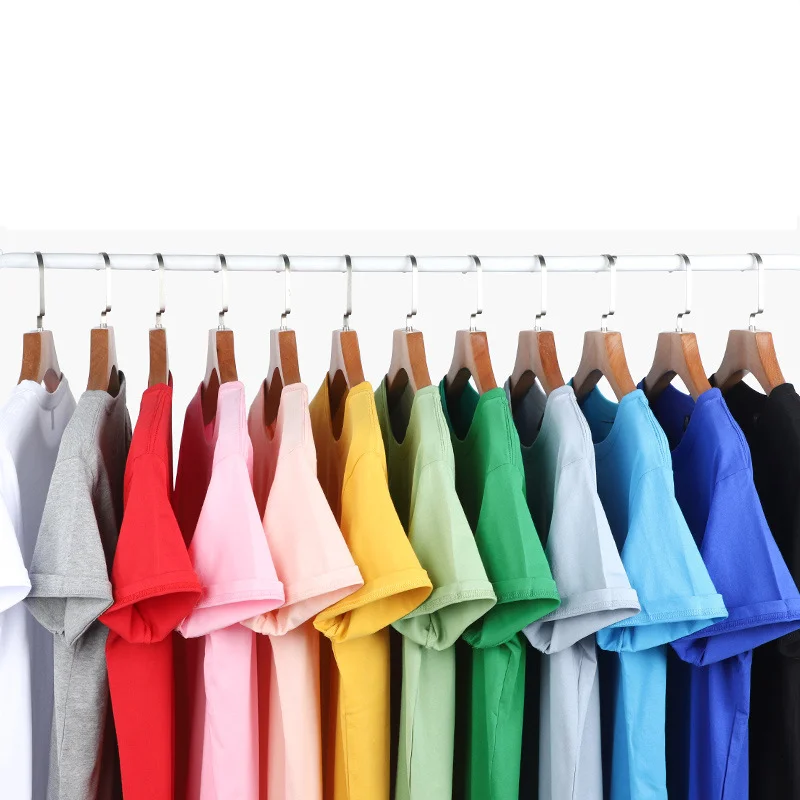 

Top Tees Women Summer 2021 Short Sleeve O-neck Cotton Loose Cool T-shirts Solid Color Tees Plus Size Male Tshirt Casual Tops