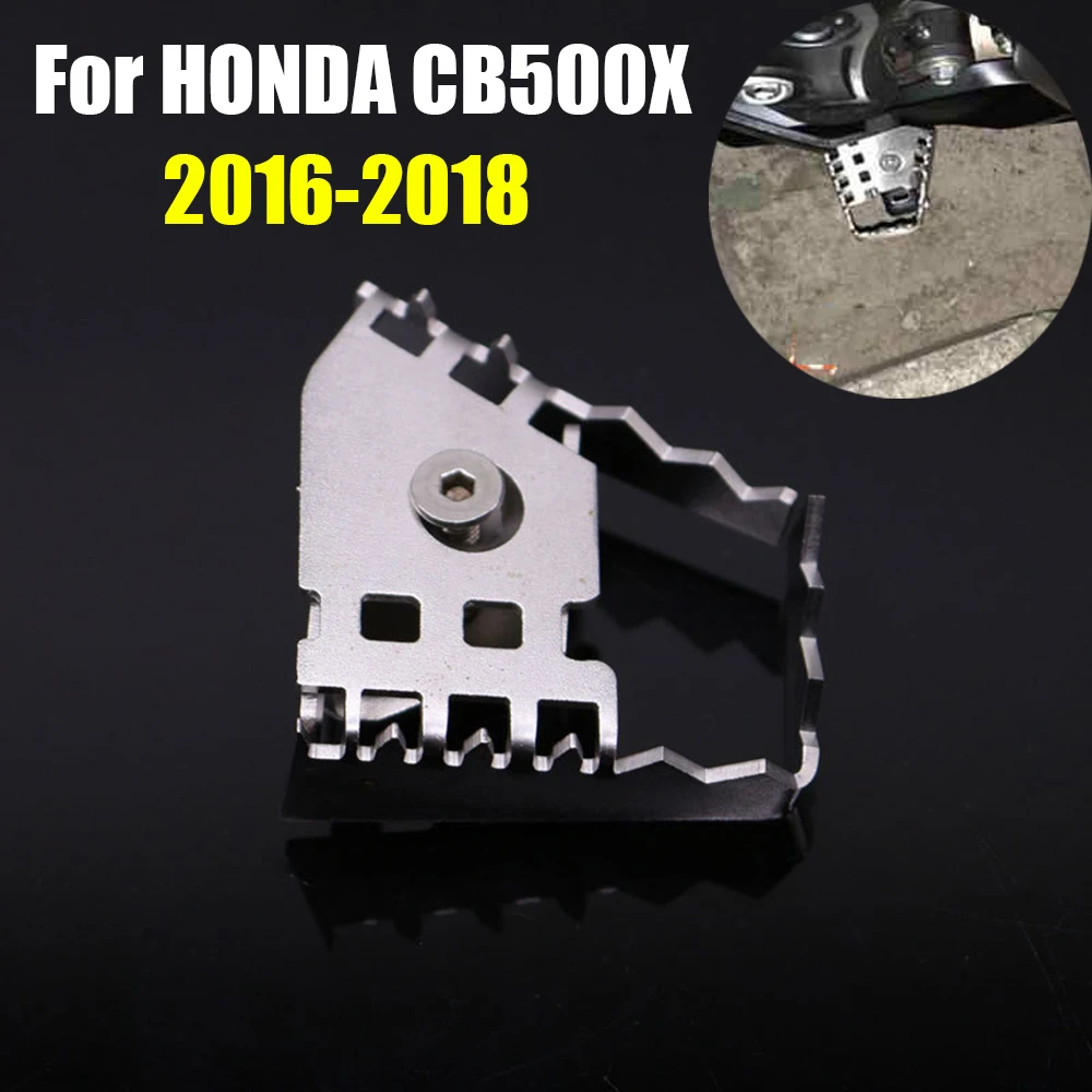 

Для HONDA CB500X CB 500X CB 500X2016-2018 аксессуары для мотоциклов задний ножной тормоз педаль увеличитель удлинитель тормоз педаль