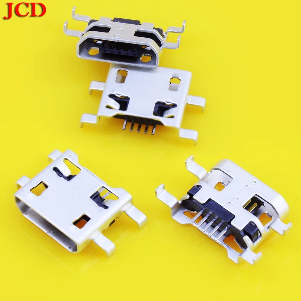 JCD новый микро USB 5pin B Тип femalе для lenovo Micro разъем 5 контактный зарядки штекер Mini