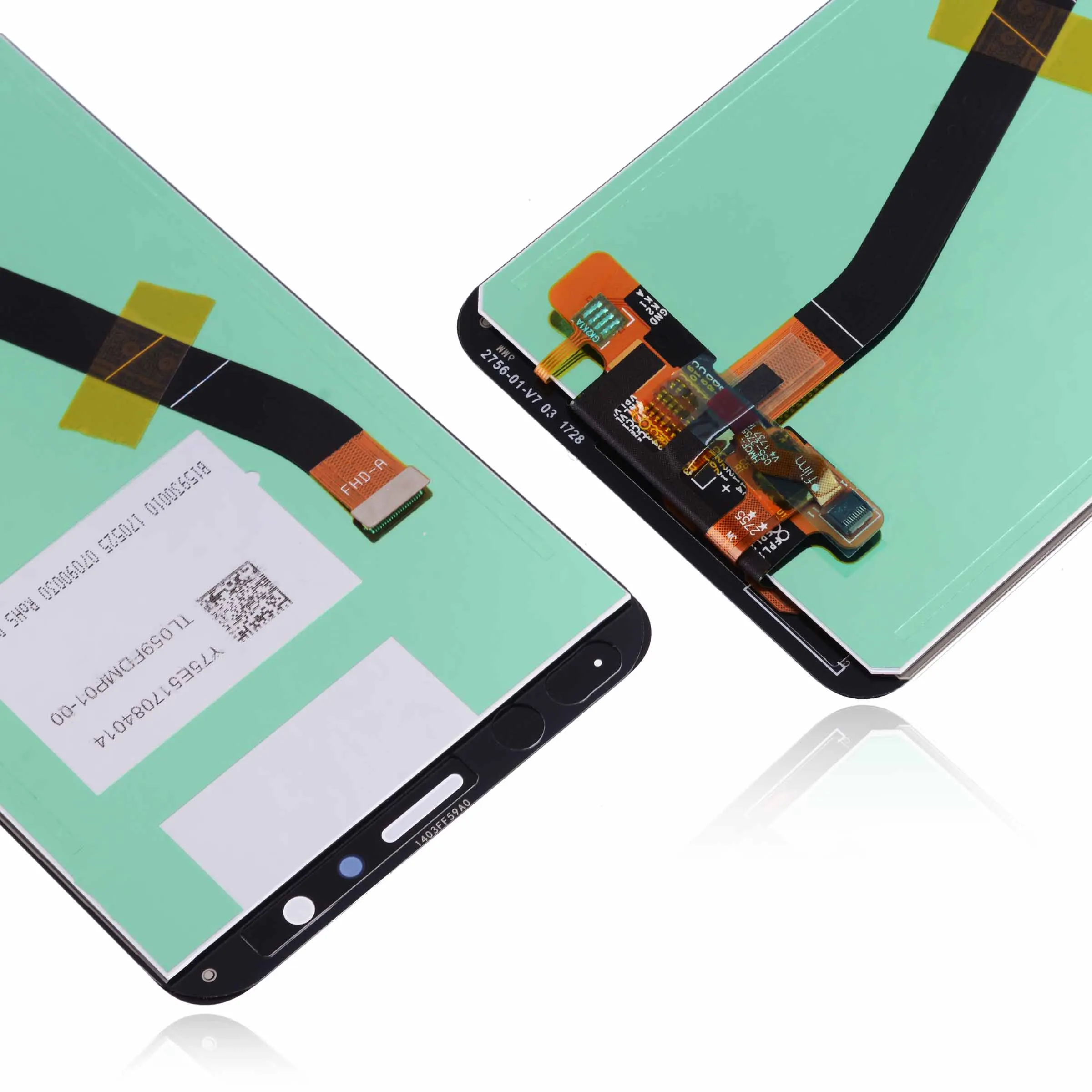Для Honor 7x дисплей сенсорный экран Замена с рамкой ЖК для Huawei модуль и дигитайзер BND