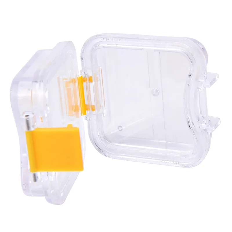 

1pc Denture Storage Box Plastic Denture Tooth Box With Film Membrane Tooth Box High Quality Denture Storage Box