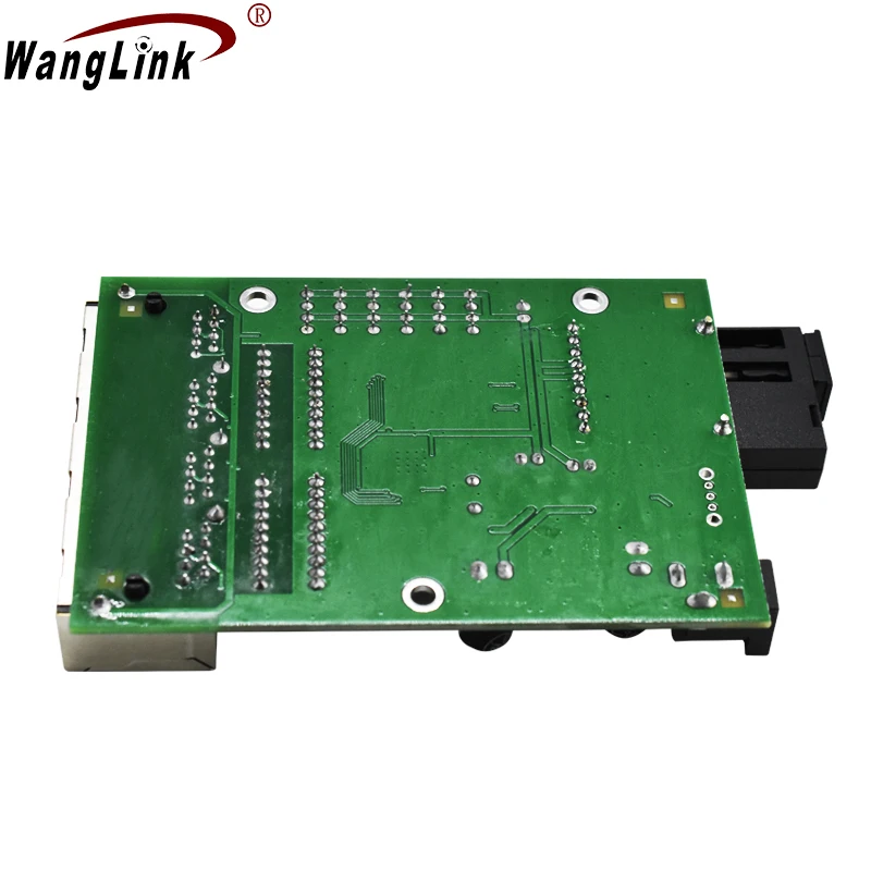 Wanglink Ethernet коммутатор 4 RJ45 1 SC волоконно оптический конвертер порт PCB 10/100
