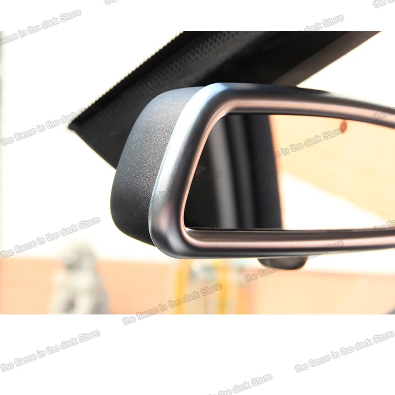 Матовая Серебристая Рамка из АБС-пластика для салона автомобиля хромированная