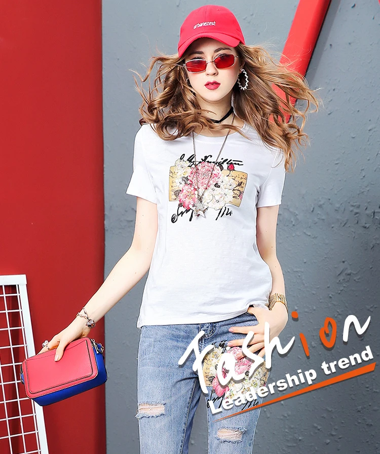 

2021 летние брюки для девочек костюмы для женщин не; Топы и штаны; Комплекты 3D цветок блестки двух джинсы Pieces костюмы женская футболка + узкие б...