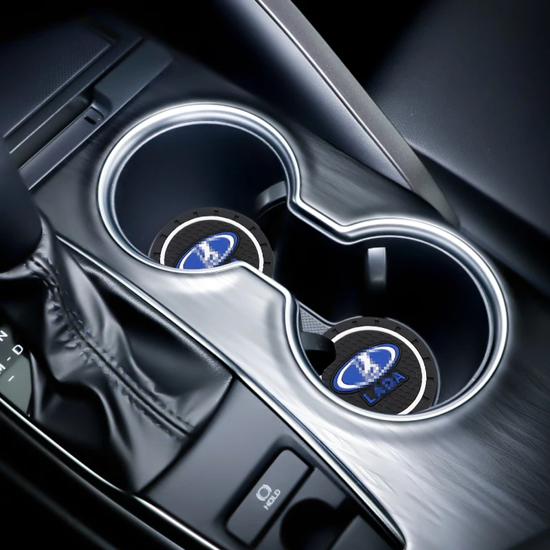 

Car Cup Holder Silicone Coaster Water Bottle Built-in car styling for Granta XRAY Vesta XCODE 4x4 Vision Concept