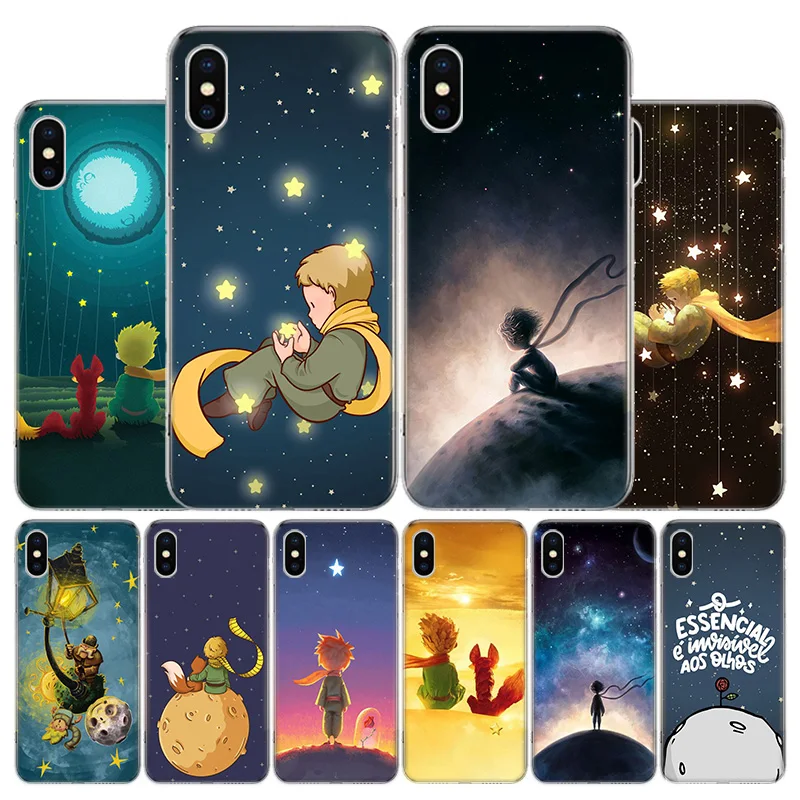 

The Little Prince Fox Cover Phone Case For Apple iPhone 11 12 13 Pro XR X XS Max 7 8 6 6S Plus + Mini 5S SE Print Shell Coque
