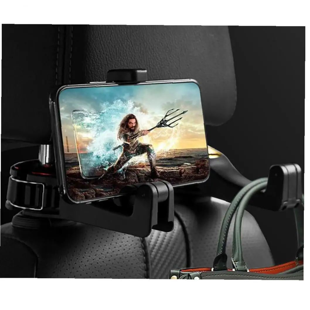 2 в 1 Авто Вешалка на подголовник заднего сиденья крючки автомобильный крючок с