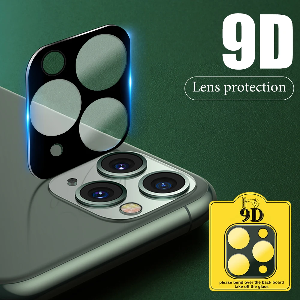9D задняя камера объектив протектор экрана для iPhone 11 Pro Max противоударный защитный