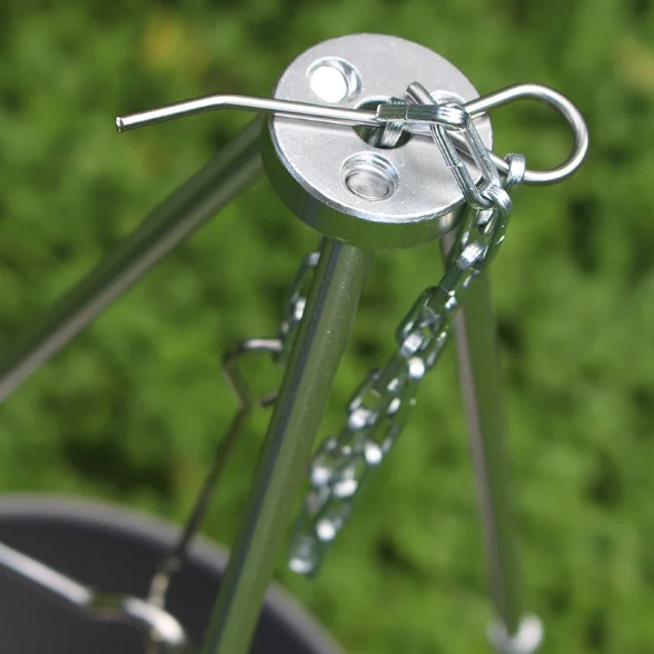 Открытый Кемпинг для пикника варочный штатив подвесной горшок Прочный