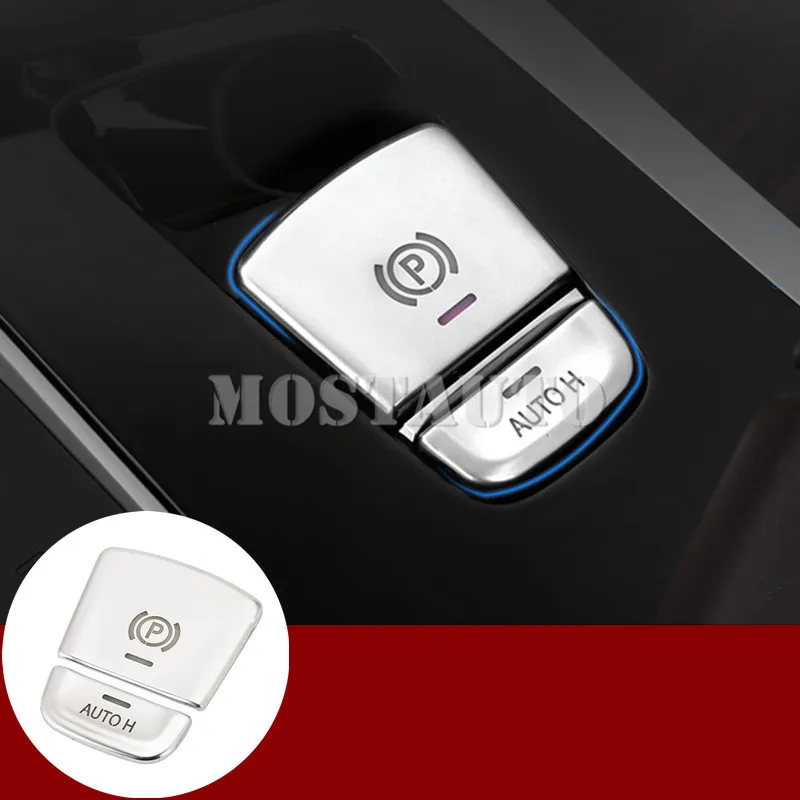 

Накладка на внутренний электронный ручной тормоз для BMW X3 G01 X4 G02, 2018-2021, 2 шт.