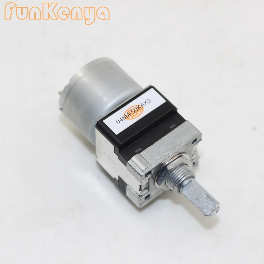 

ALPS RK16812MG04YA Dual Motor Potentiometer 50KA×2 Handle 20MM DIY Amplifier Kits