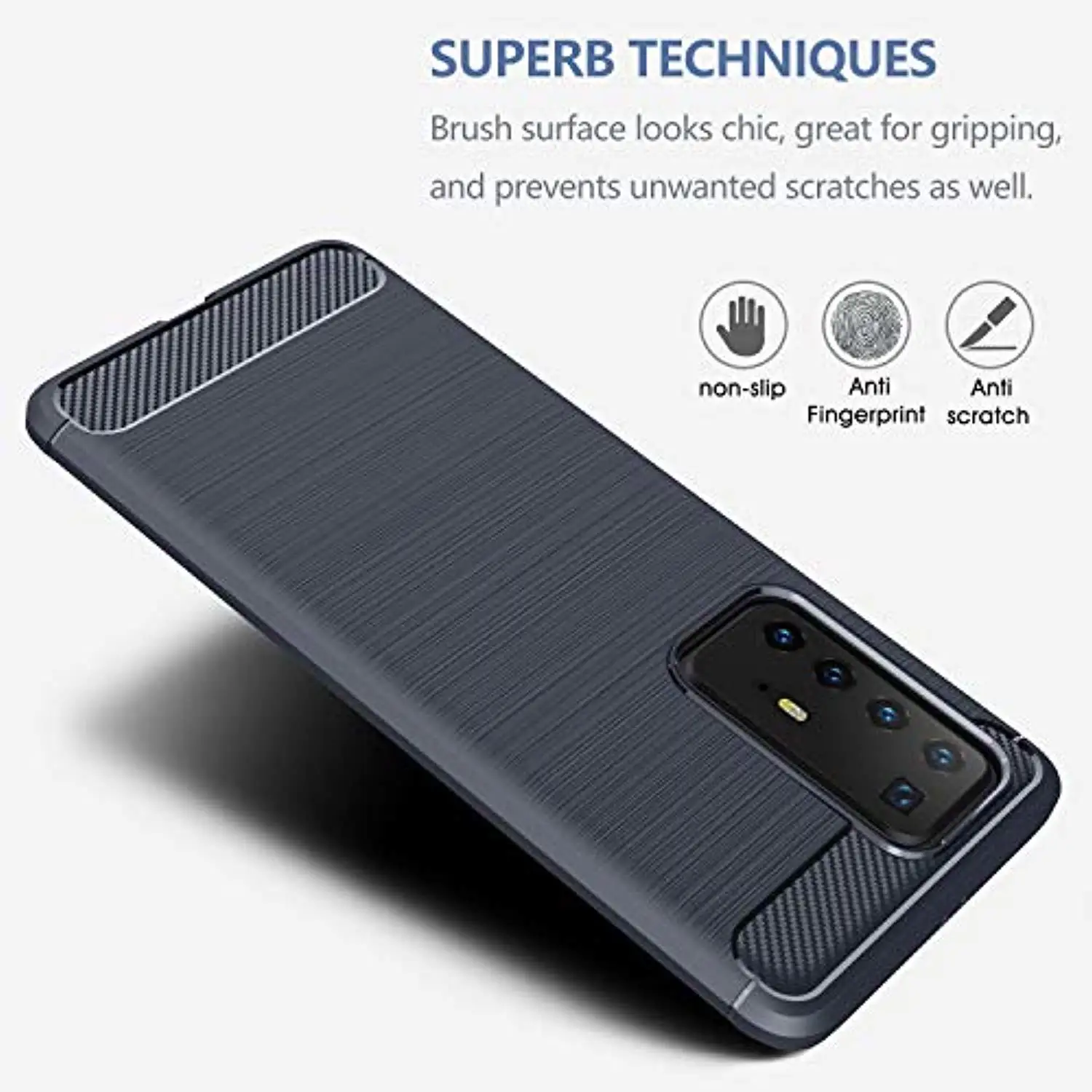Carbon Fiber Cases for Huawei P40 Pro P30 P20 Lite Nova 6 SE 5G 5 5i Honor V30 V20 10i 20 Mate 30 Phone |